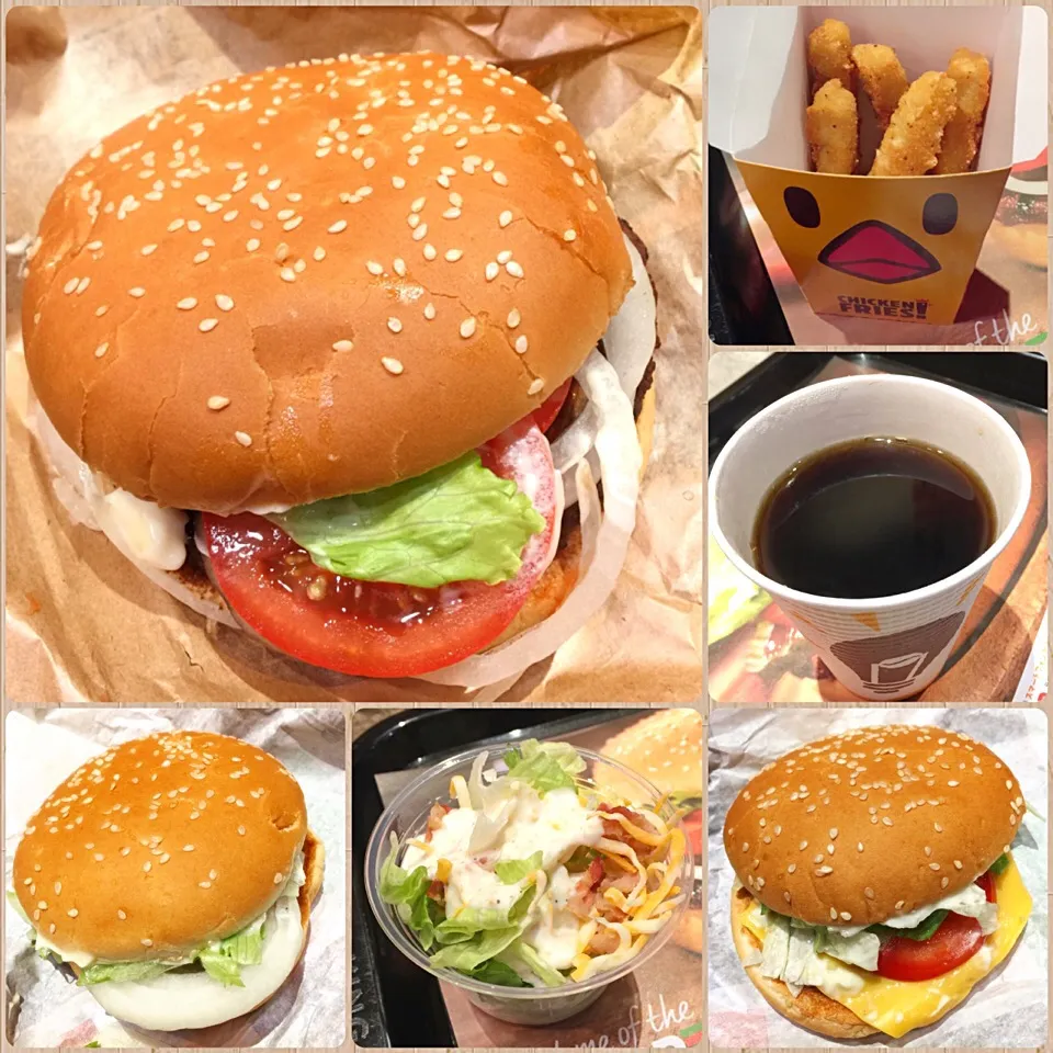 10/29❤︎バーガーキング🍔で休日ランチ❤︎|Makinsさん