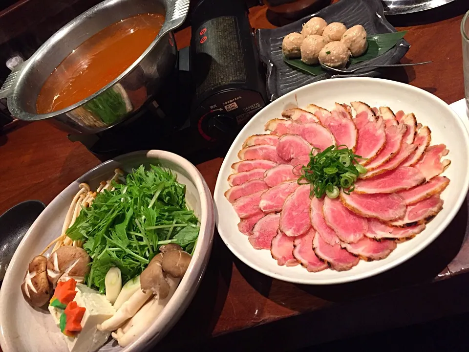 けふは、地頭鶏🐔しゃぶしゃぶ🍲で体内鶏濃度を上昇😋|にゃあ（芸名）さん