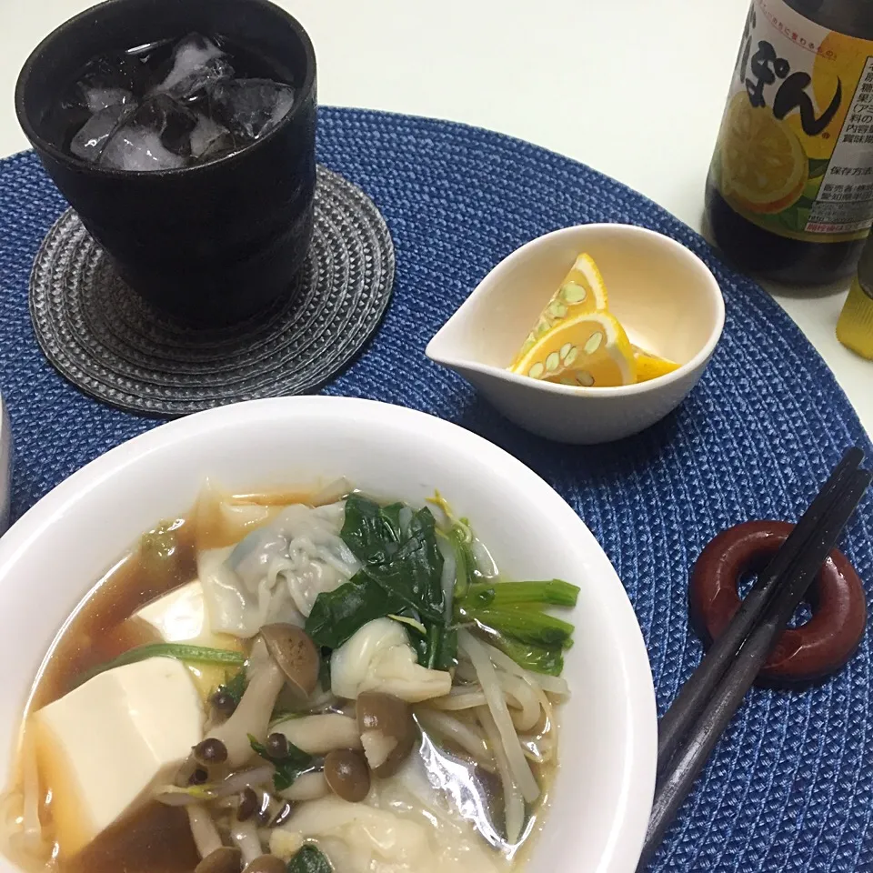 ・水菜とほうれん草の餃子鍋
・梅酒|とうふさん