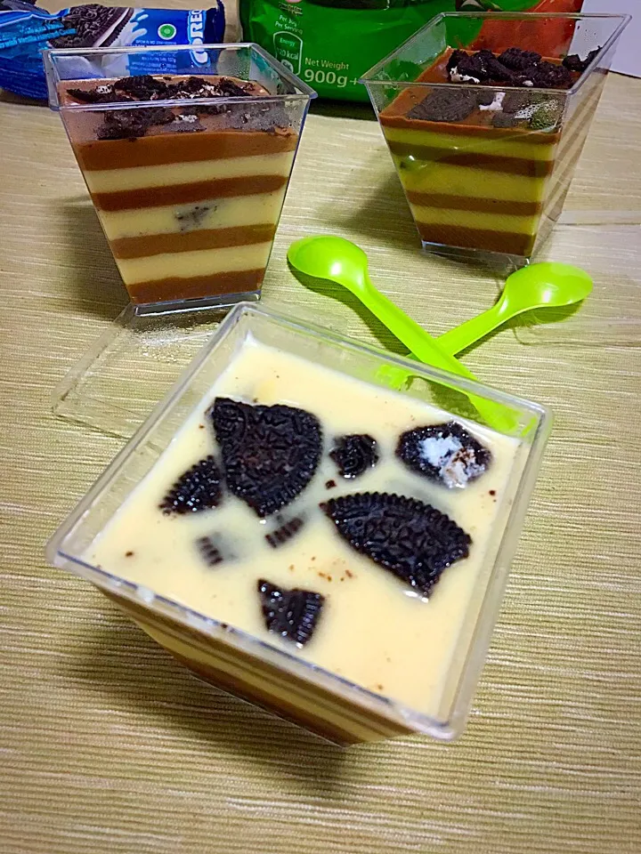 Milo Oreo Chocolate Pudding|Tari's Kitchenさん