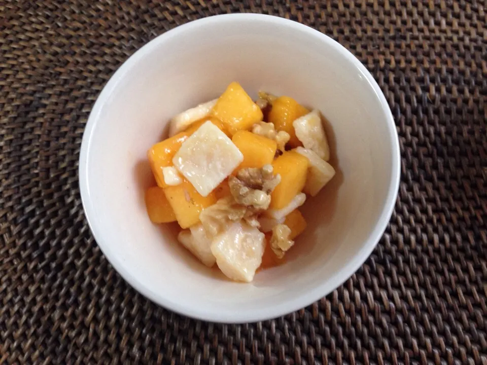 パルミジャーノ・レッジャーノと柿のサラダ|*なおみん*さん