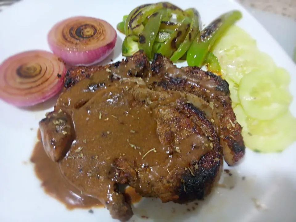 Pan Grilled Pork Chop|Tony J-Kayさん