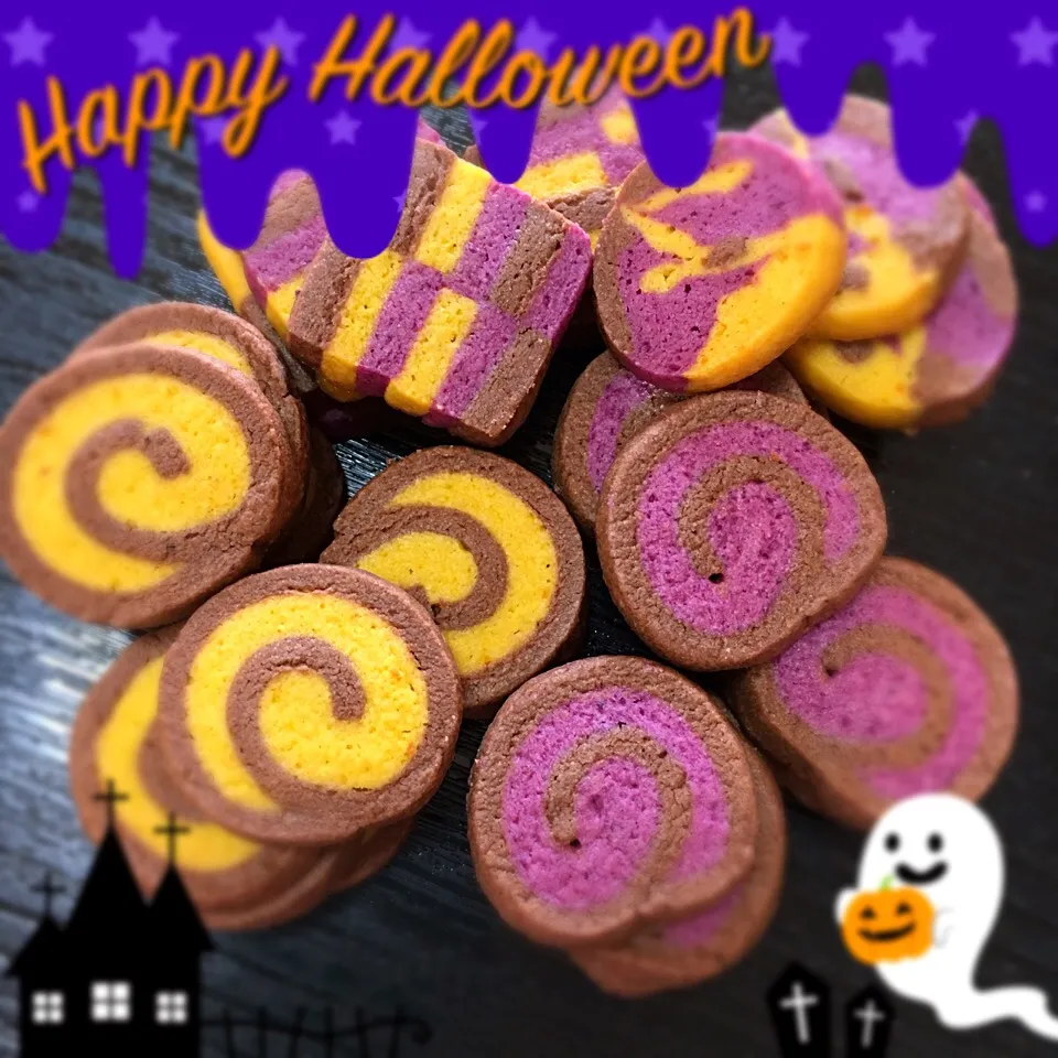 ハロウィン🎃アイスボックスクッキー☆|ましてさん