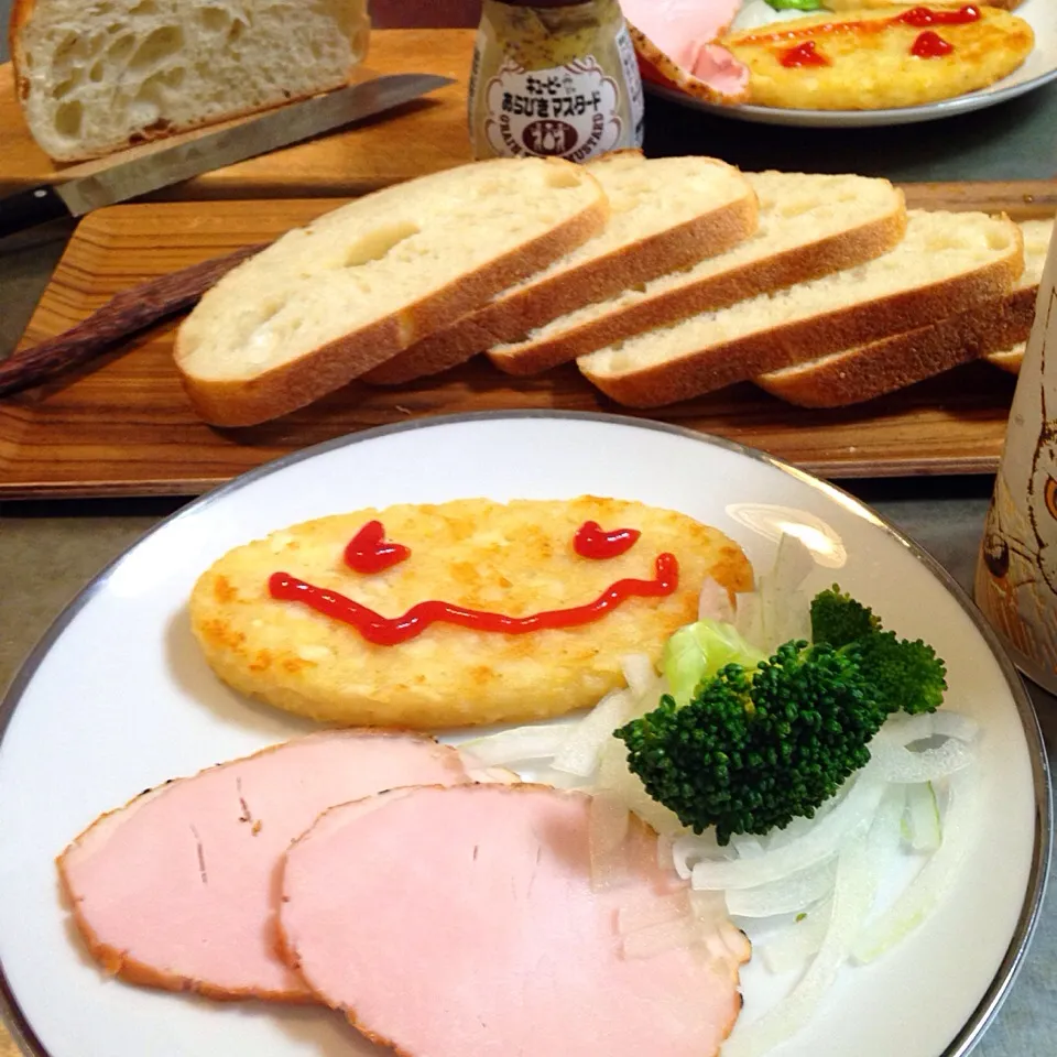 Snapdishの料理写真:朝ごぱん( ´ ▽ ` )ﾉ|nao子さん