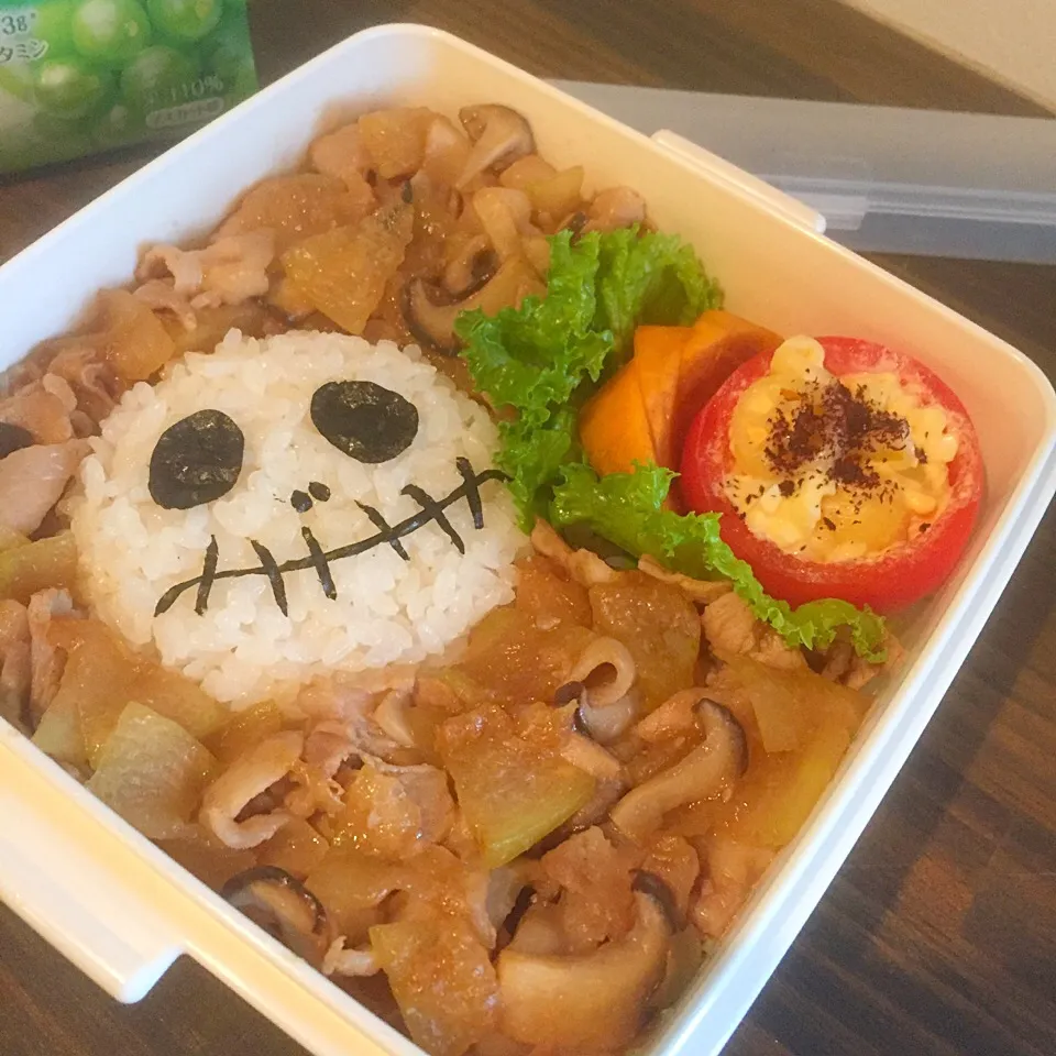 ハロウィンジャック部活弁当|ゆかつさん