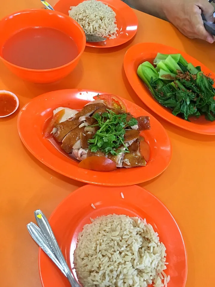 Soya sauce chicken rice|Ong Sor Fernさん