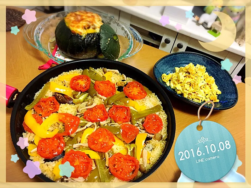 10/8の夕ご飯🍴|みきぴょん♪さん