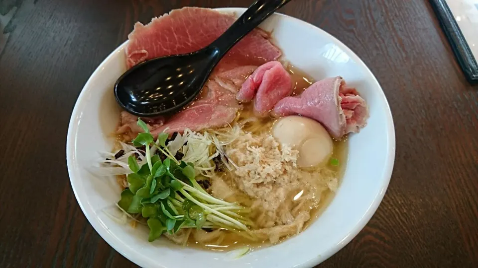 Snapdishの料理写真:白トリュフ塩ラーメン|壱歩さん