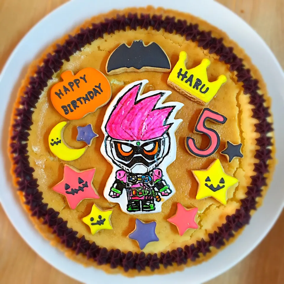 仮面ライダーエグゼイド★お誕生日ケーキ|ぴぃさん