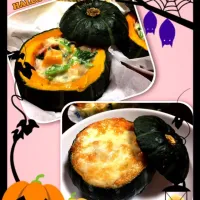 Snapdishの料理写真:かぼちゃグラタン🎃|ゆみさん