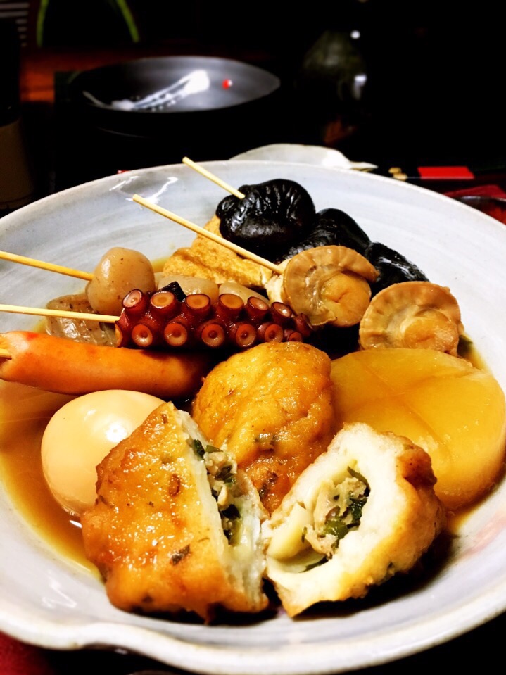 あったか おでんヾ(๑╹◡╹)ﾉ"

エソのすり身で
餃子巻き作りました(*^_^*)✨