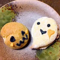 Snapdishの料理写真:ハロウィンブッセとプチシュー(*ˊᵕˋ*)|えいたーさん