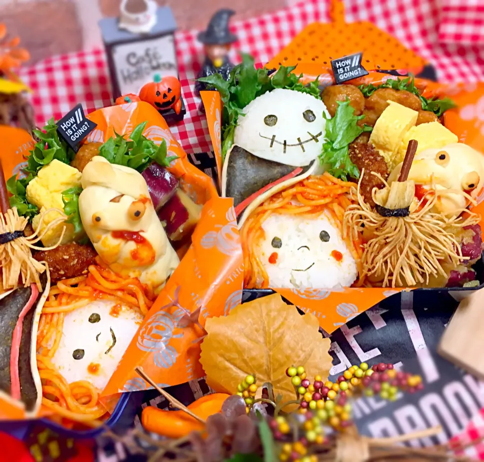 ハロウィン🎃魔女っ子弁当|せいこさん