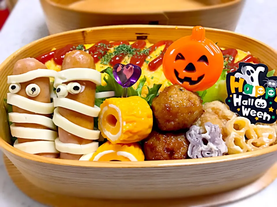 10/31 お弁当〜
Happy Halloween🎃|Loveミニーさん