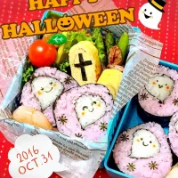 Snapdishの料理写真:小6むすめのお弁当🎵
🎃♡happy Halloween♡🎃