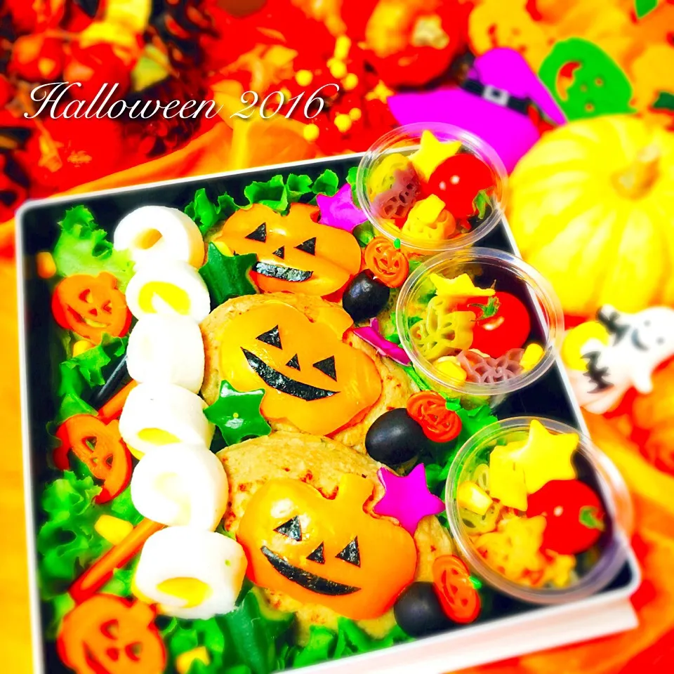 🎃ハロウィン👻ピクニック弁当4段重💕おかず編2|event_cookingさん