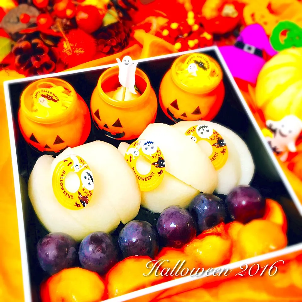 🎃ハロウィン👻ピクニック弁当4段重💕デザート編|event_cookingさん