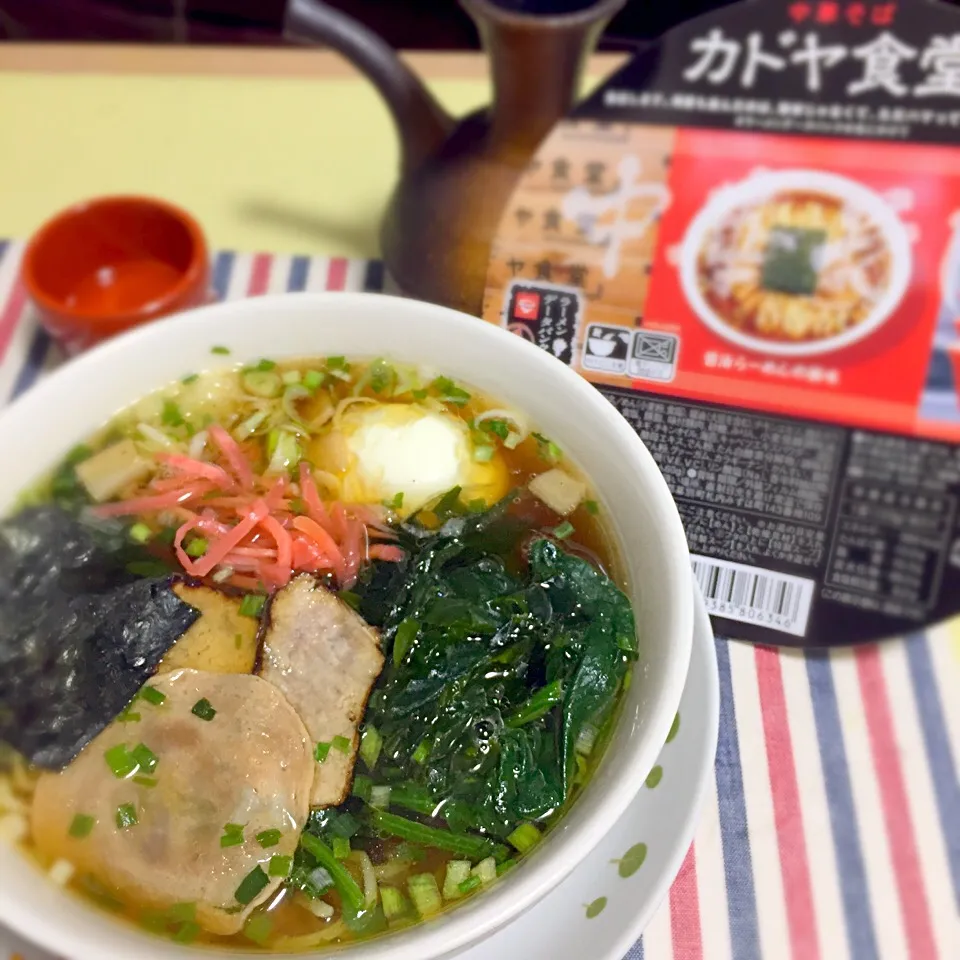 晩酌セット完了
カドヤ食堂のラーメン|Noriyuki Saitoさん