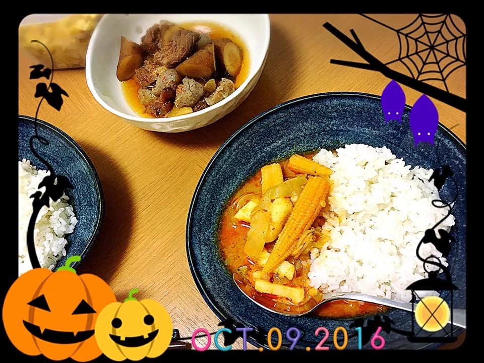 10/9の夕ご飯🍴|みきぴょん♪さん