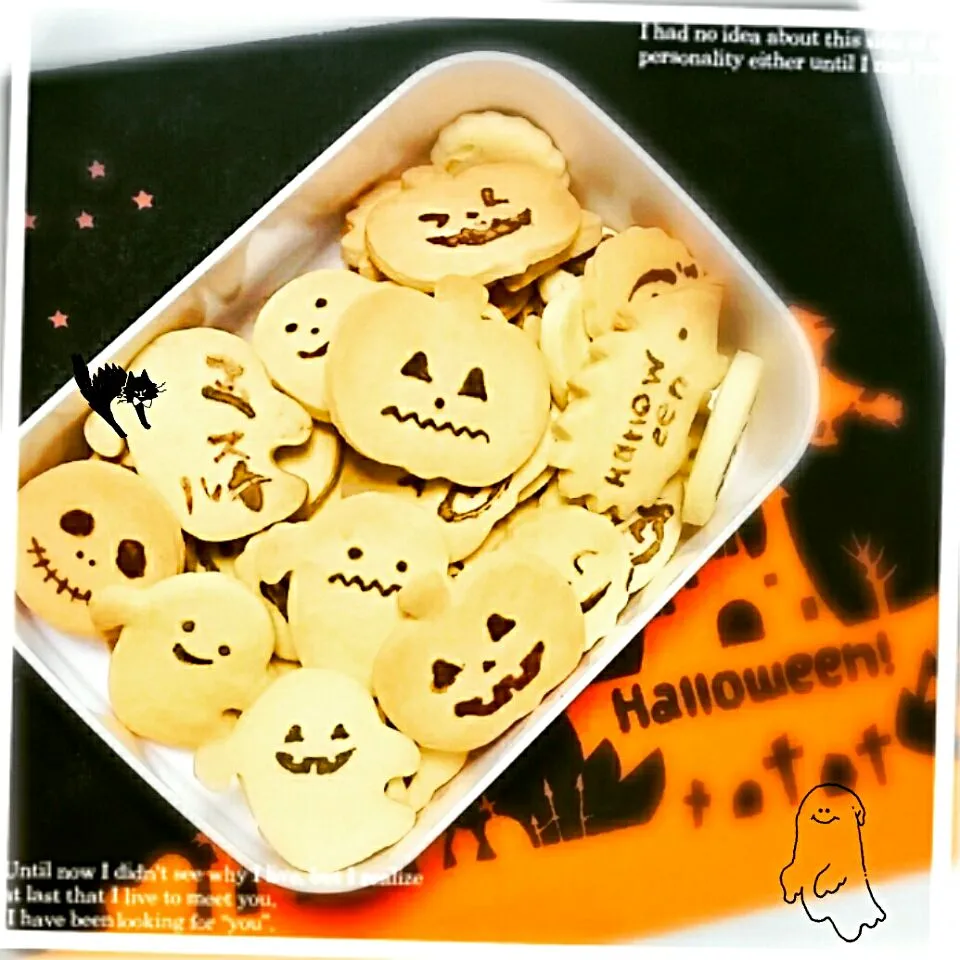 ハロウィンクッキー🍪👻🎃|kiyoさん