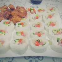 first time making it...sushi-like dish|Ilham El Mourabitさん