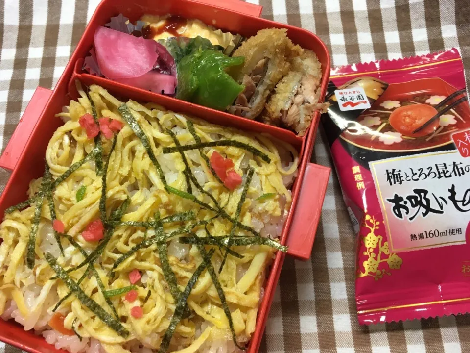 Snapdishの料理写真:11月1日 休職初日弁当 w|sakuramochiさん