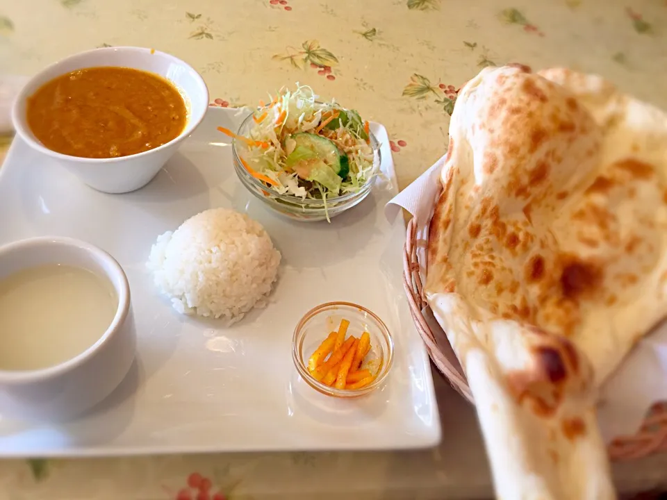 エッグキーマカレーランチ|チカさん