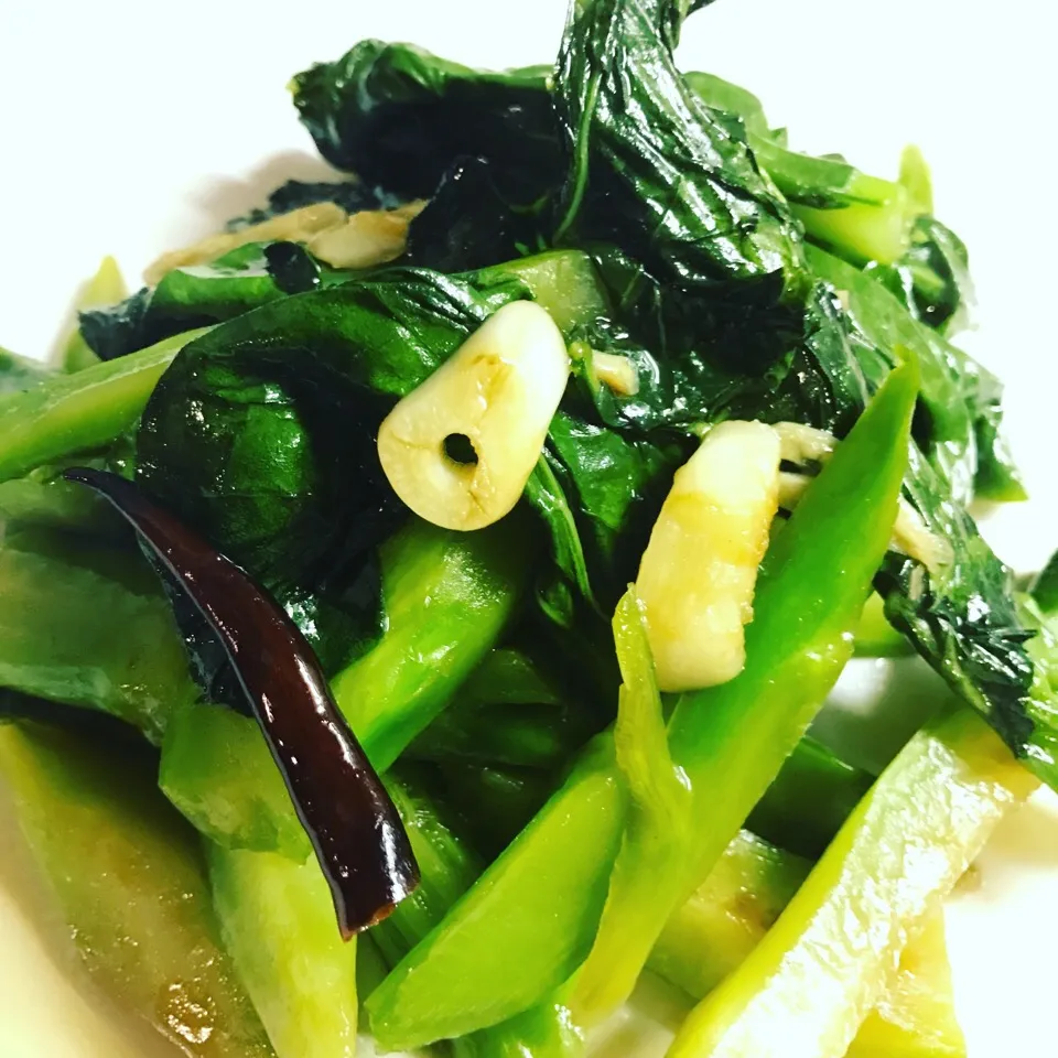 Chinese broccoli with garlic oyster sauce|幸司さん