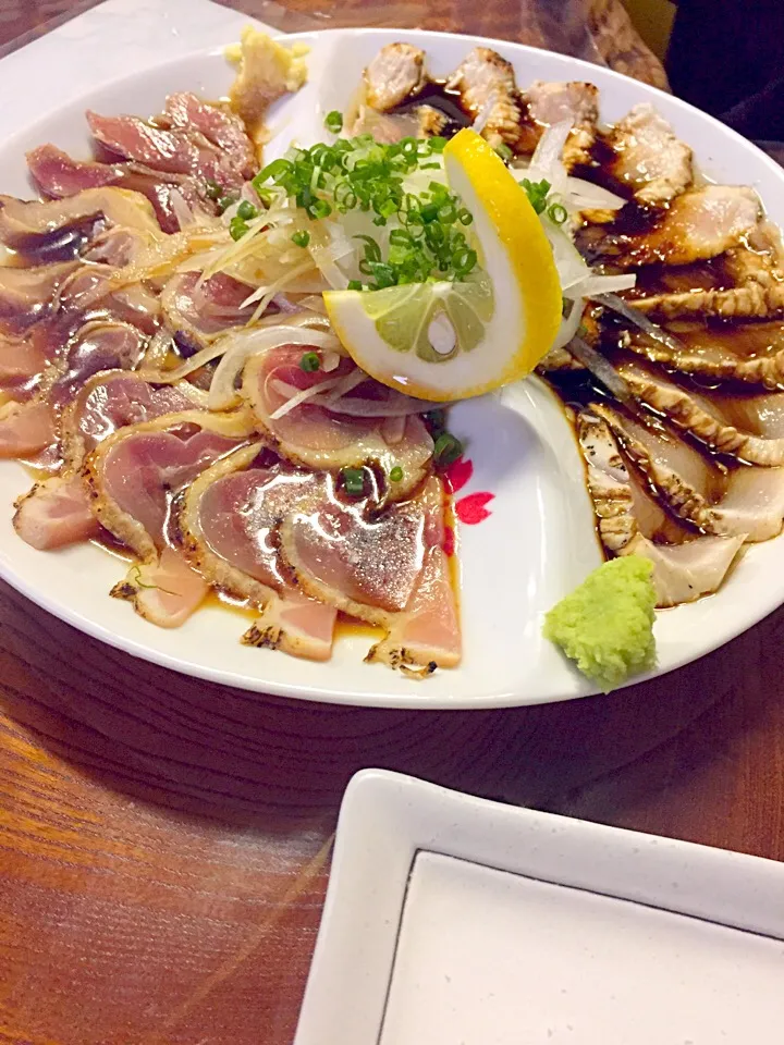 浮羽の鶏扇さんの鶏刺し😋✨|さくたえさん