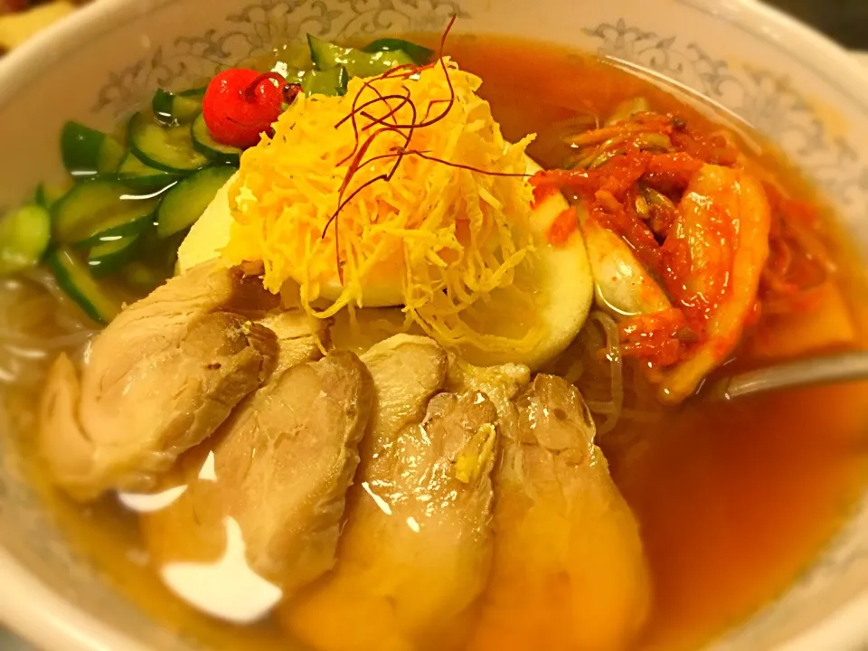 Snapdishの料理写真:あおぞら冷麺★|RIEママさん