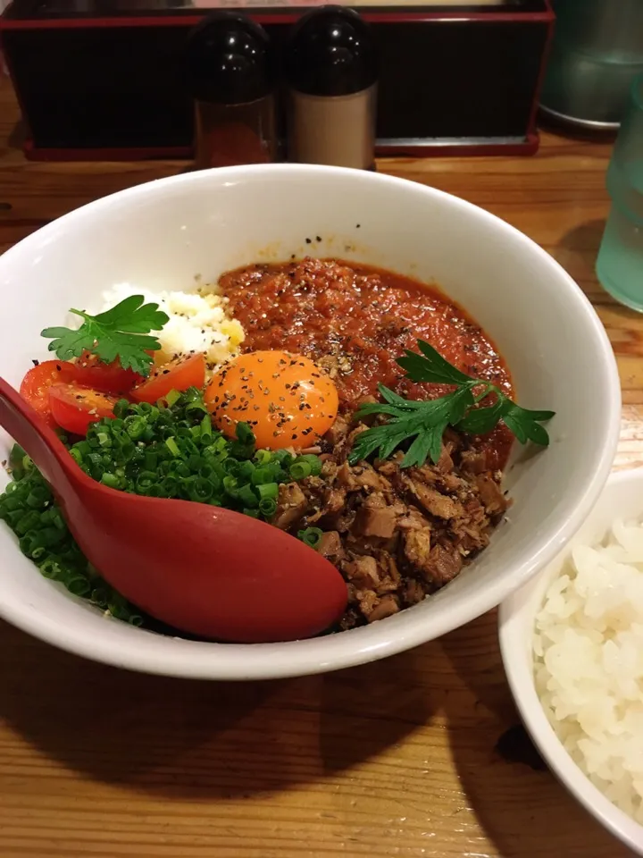 Snapdishの料理写真:トマトまぜラーメン|美也子さん