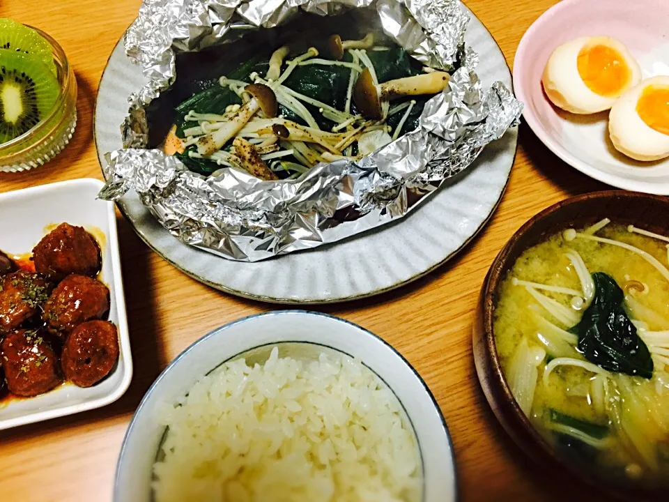 鮭のホイル焼きバター醤油|はるるんさん