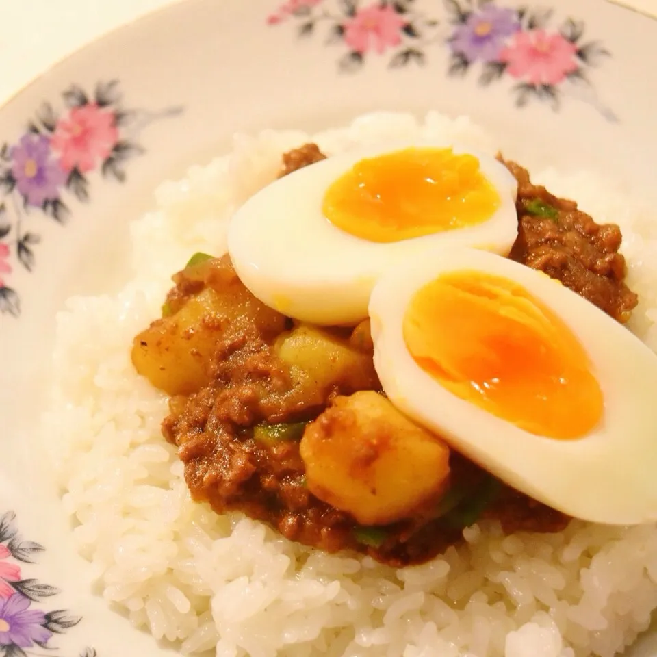 ジャガイモのキーマカレー☆時短安上がり！と福山駅近”らあめん匠” - ふじたかなの"いつも美味しい！もの探し"|ふじたかなさん