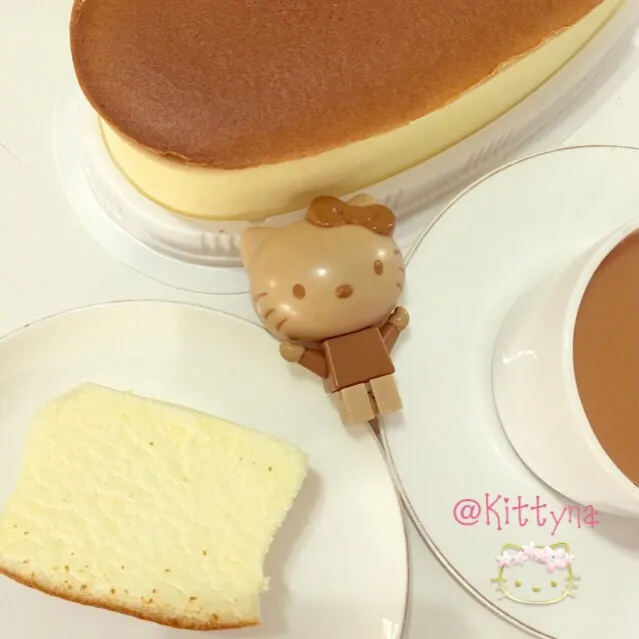 🧀 Cheese Cake 👍😋|🎀Kittyna🌸さん