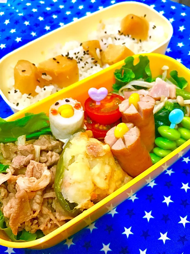 長男 年中さん 幼稚園 お弁当✳︎|ひかりさん