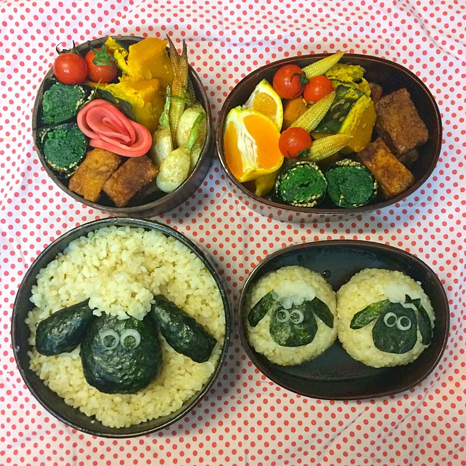 Snapdishの料理写真:vegan弁当
ひつじのショーン|makiko_aさん