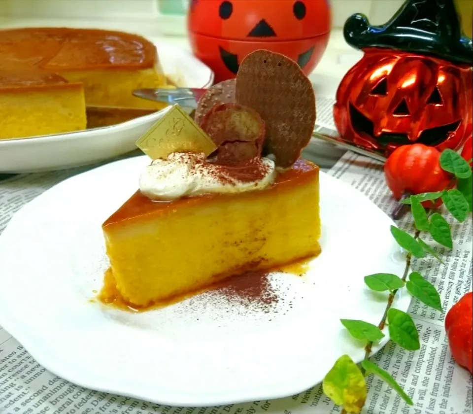 Sachichi♪さんの簡単💕濃厚とろけるカボチャプリン🎃|sakurakoさん