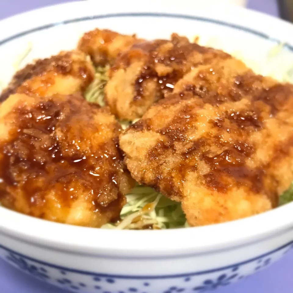 チキンソースかつ丼|Hiroya Fujiiさん