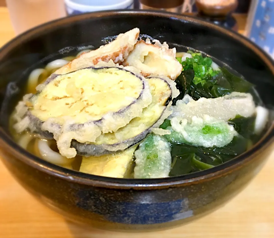 今日のランチは 「竹輪天うどん」 普通盛だよ|muutさん