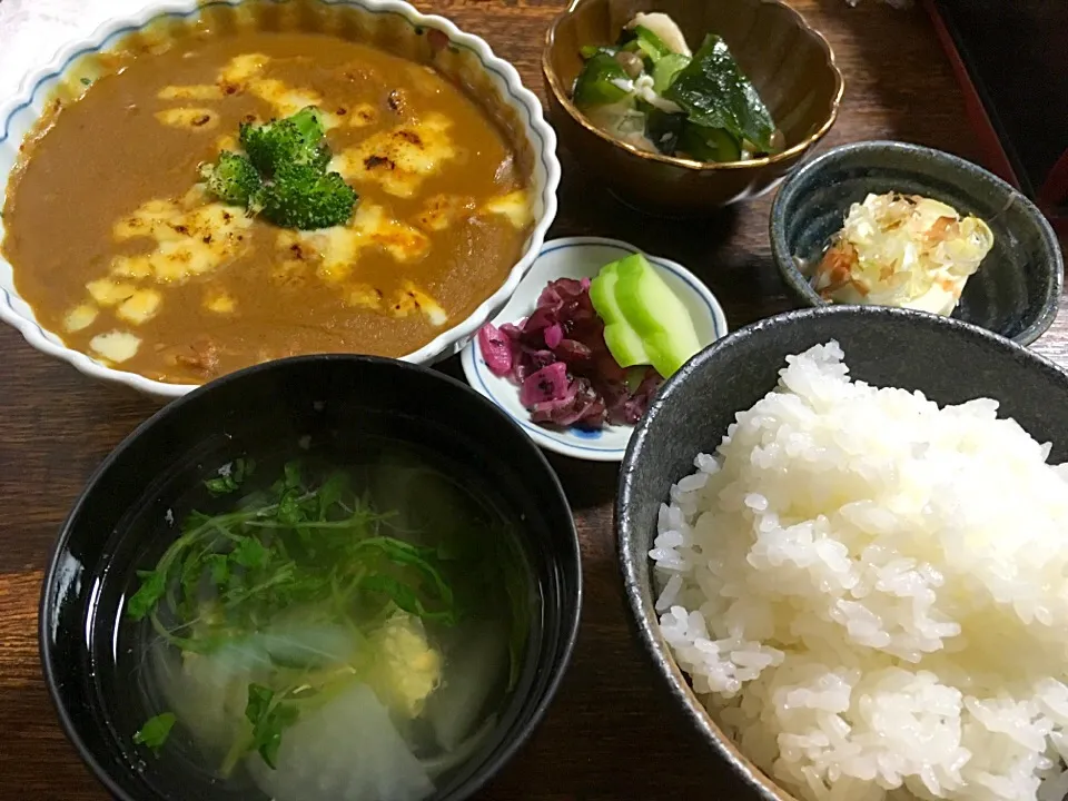 焼きカレー定食|エリカルさん