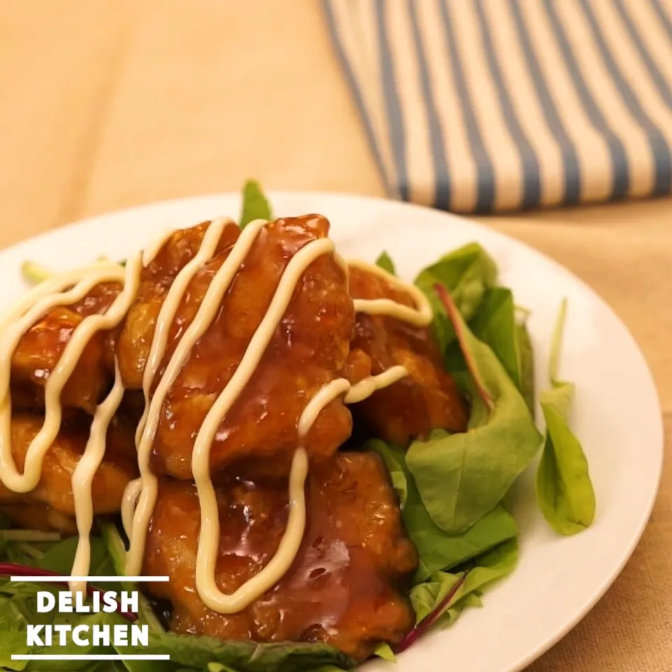 【動画】てりやきチキンの作り方#delishkitchentv|DELISH KITCHENさん