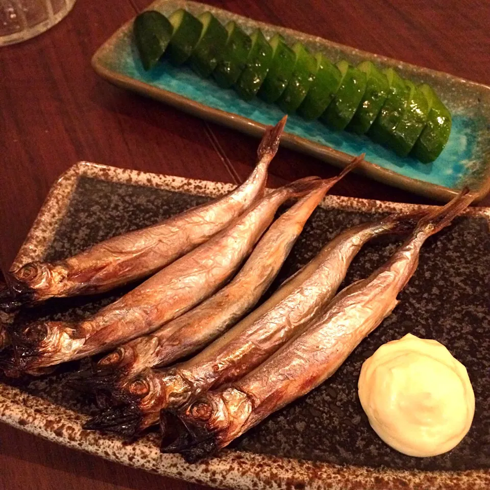 シシャモと浅漬け|マユマユさん