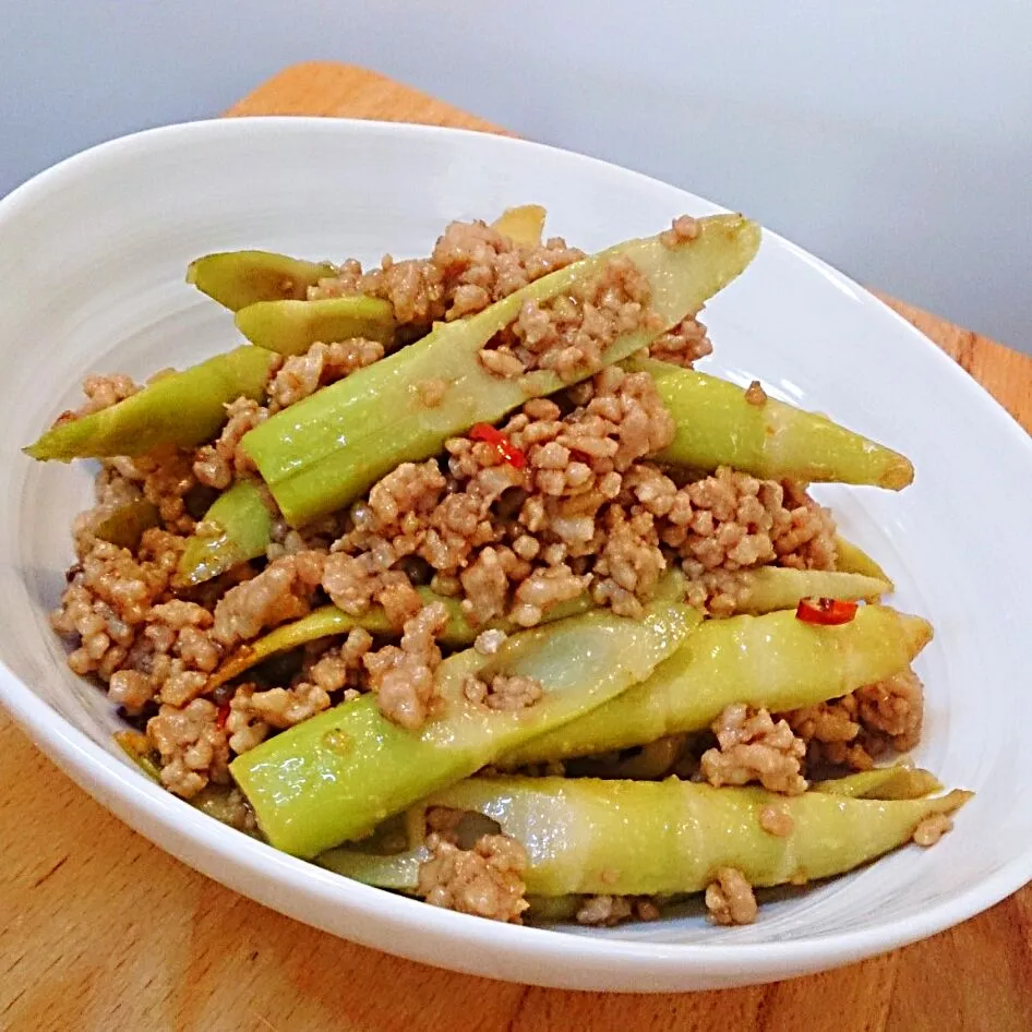 土佐の秋の味覚＊四方竹と豚挽き肉の炊いたん|mi_neneco♪さん