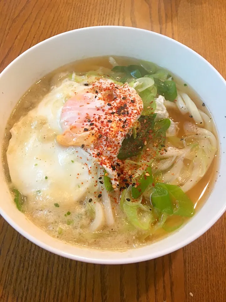 朝食はうどんで簡単に。|プラムてつ。さん