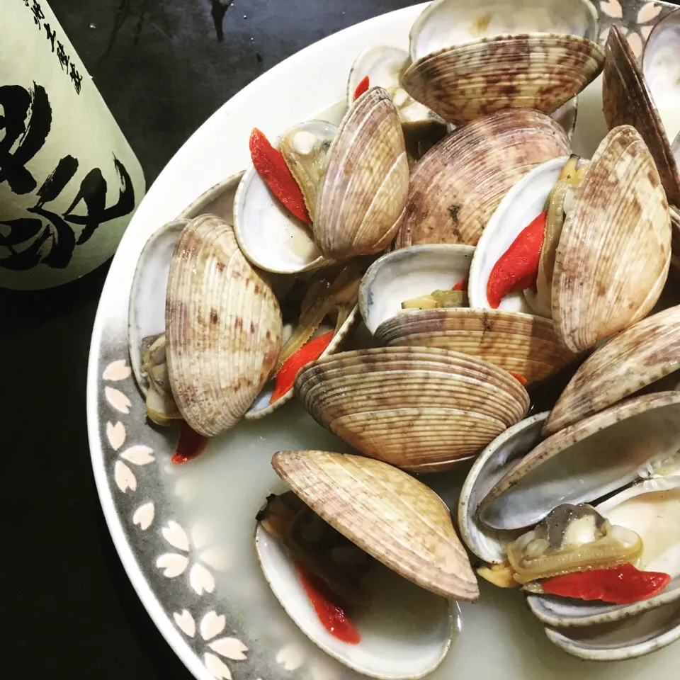 サツマ赤貝の酒蒸し|Wajin Syurenさん