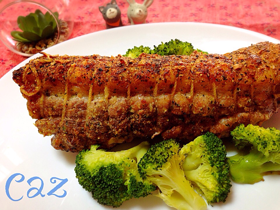 豚バラブロックのハーブグリル O ー O きゃず Snapdish スナップディッシュ Id 094rfa