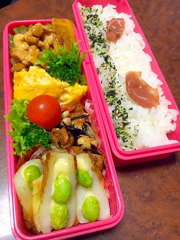 Snapdishの料理写真:｡:°ஐ♡*高2娘お弁当｡:°ஐ♡*|☆☆あやや☆☆さん