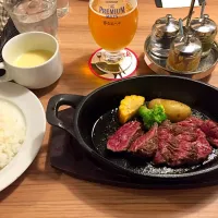 ハラミステーキランチ|はにさん