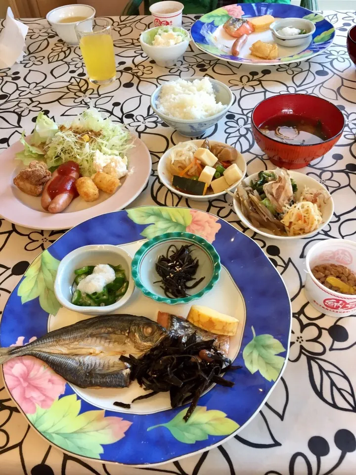 Snapdishの料理写真:✨がっつり朝ご飯✨|中さんさん