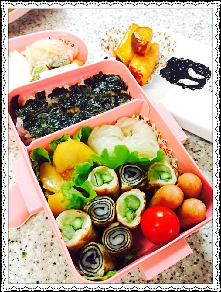 Snapdishの料理写真:今日の娘っちの お弁当|えみちさん